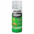 Rust-Oleum Lacquer Spray Paint Clear Gloss 11 Oz. Spray 1906830